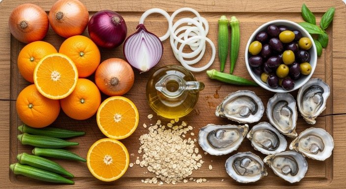 Foods that start with O