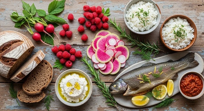 Foods that start with R